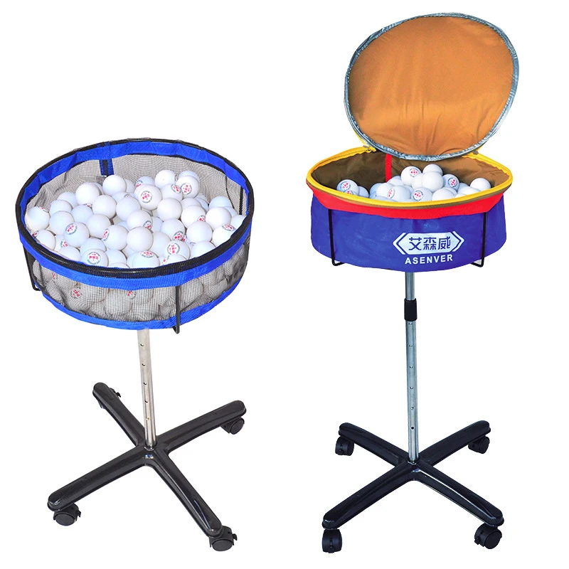 Table Tennis Hub - プロ用卓球ボールコレクター ピンポンボール収納容器 トレーニングデバイス 専用マルチボールホルダーセット 容量250個