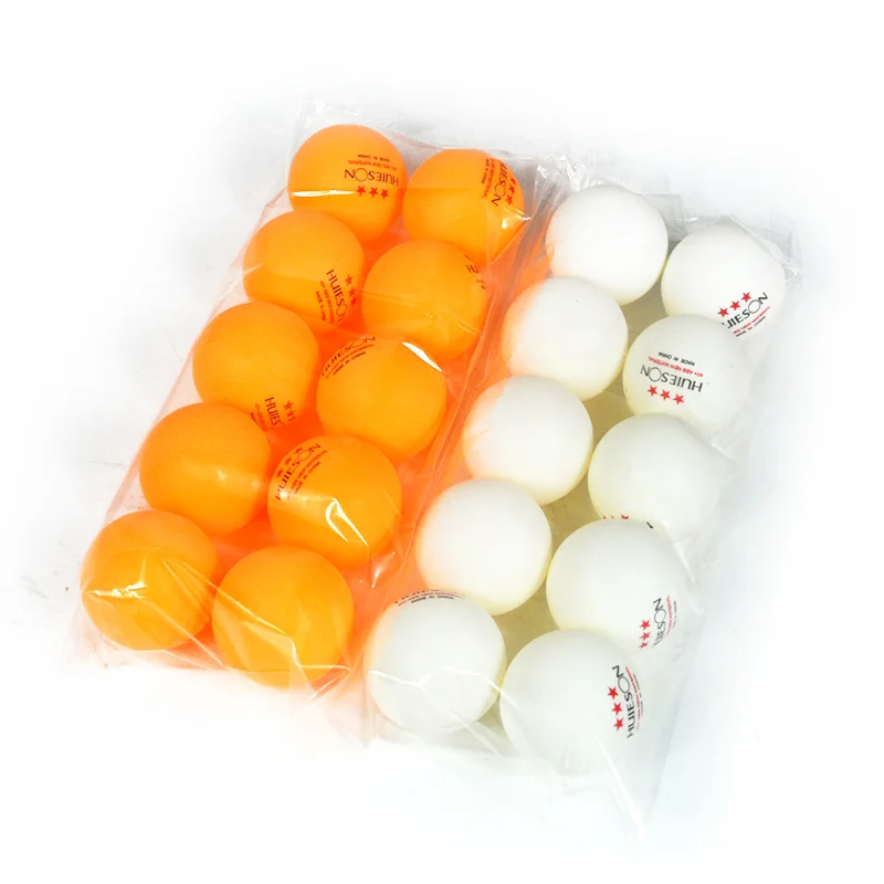 Table Tennis Match - 10個入り Huieson 新型ABSプラスチック製卓球ボール 3スター 2.8g 40+mm