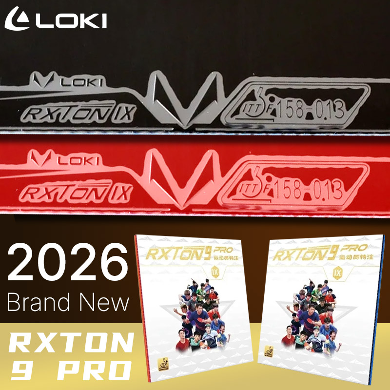 Table Tennis Rubber Protective Film - LOKI RXTON 9 PRO 卓球ラバー プロ選手専用