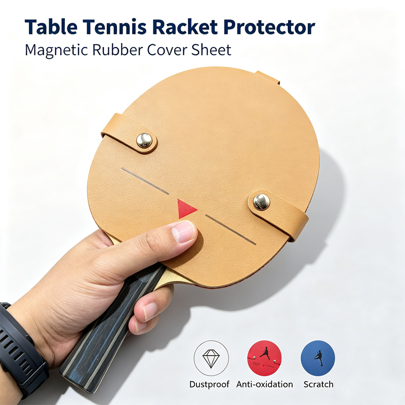 Table Tennis Rubber Protective Film - 抗酸化卓球パドルガード保護フィルム磁気卓球ラケットプロテクターカバーはゴムの開きを防ぎます