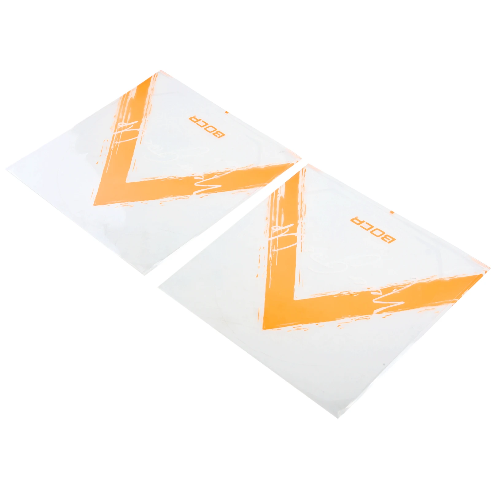 2 個パドルゴム保護フィルム卓球ラケット粘着フィルムシートボ - Table Tennis Rubber Protective Film のレビューと価格