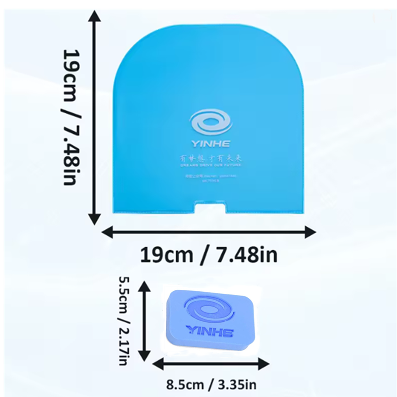 YINHE U字型一体型卓球ラケット完全保護フィルムプレミア - Table Tennis Rubber Protective Film のレビューと価格