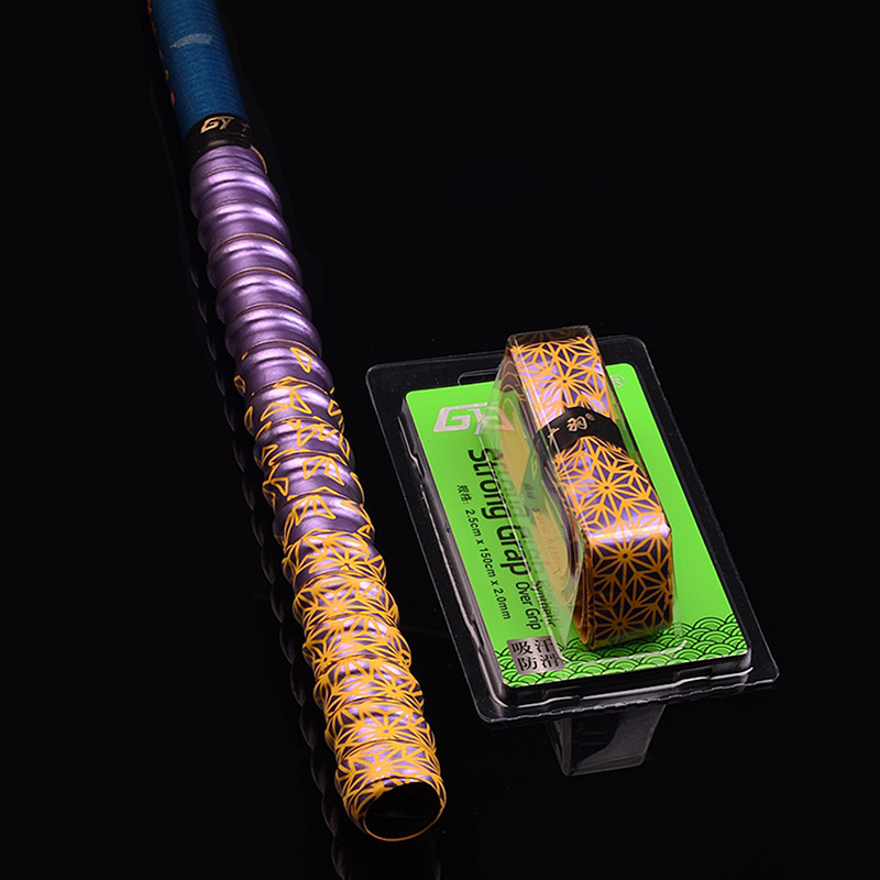 テニスラケット、野球バット、スカッシュ、釣り竿用の汗止めバン - Side Tape Racket のレビューと価格