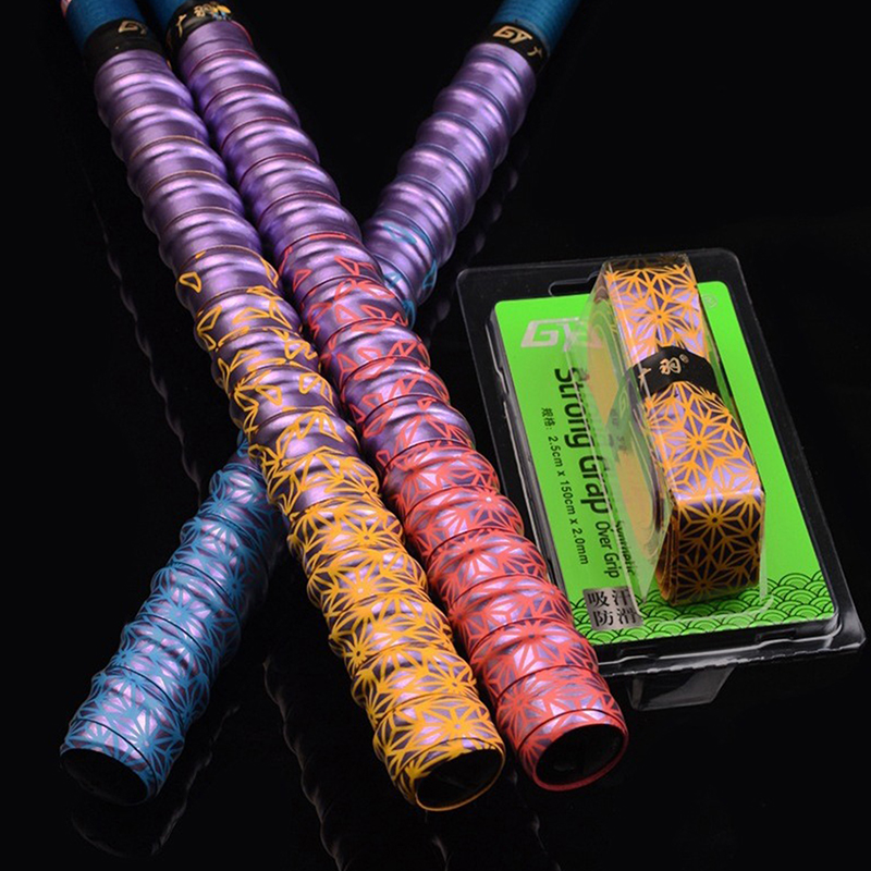 テニスラケット、野球バット、スカッシュ、釣り竿用の汗止めバン - Side Tape Racket のレビューと価格