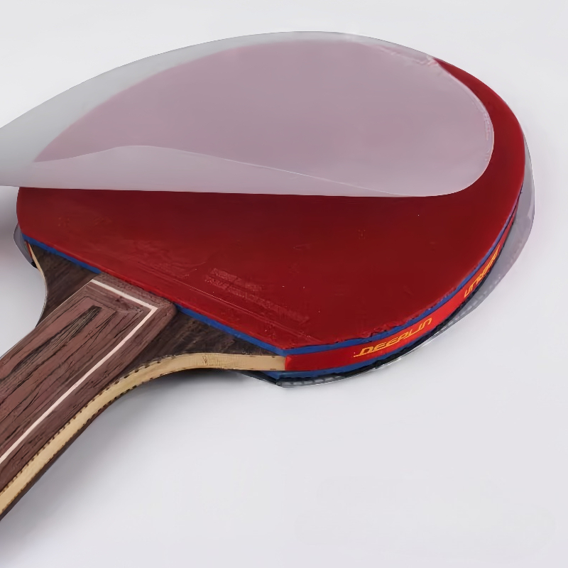 卓球ラケット保護フィルム 両面粘着ゴムフィルム 卓球カバー  - Table Tennis Rubber Protective Film のレビューと価格