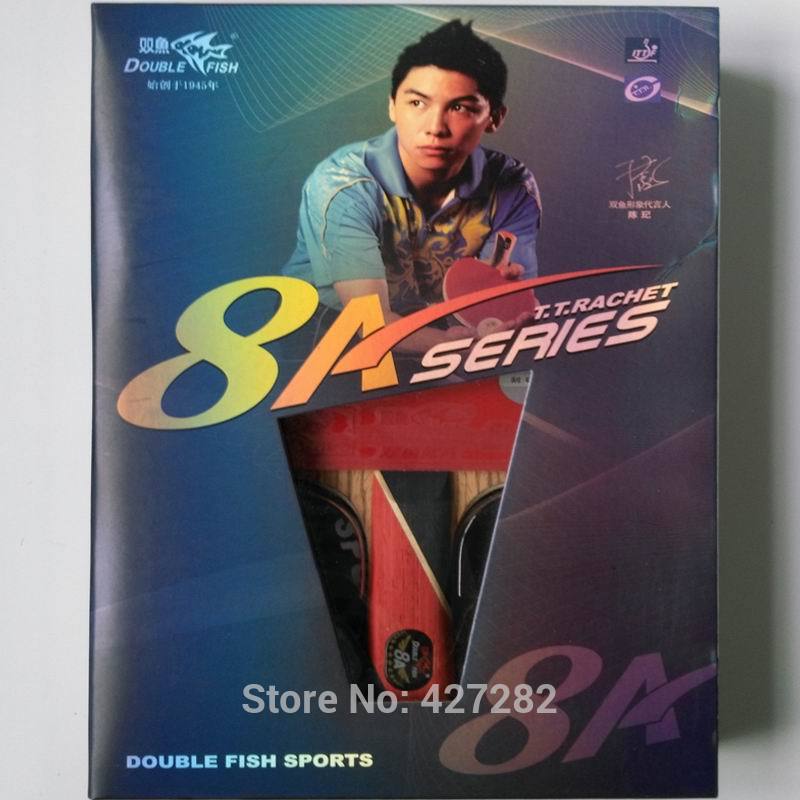 オリジナルダブルフィッシュ卓球完成ラケット 8 AC 8A- - Table Tennis Forehand Rubber のレビューと価格