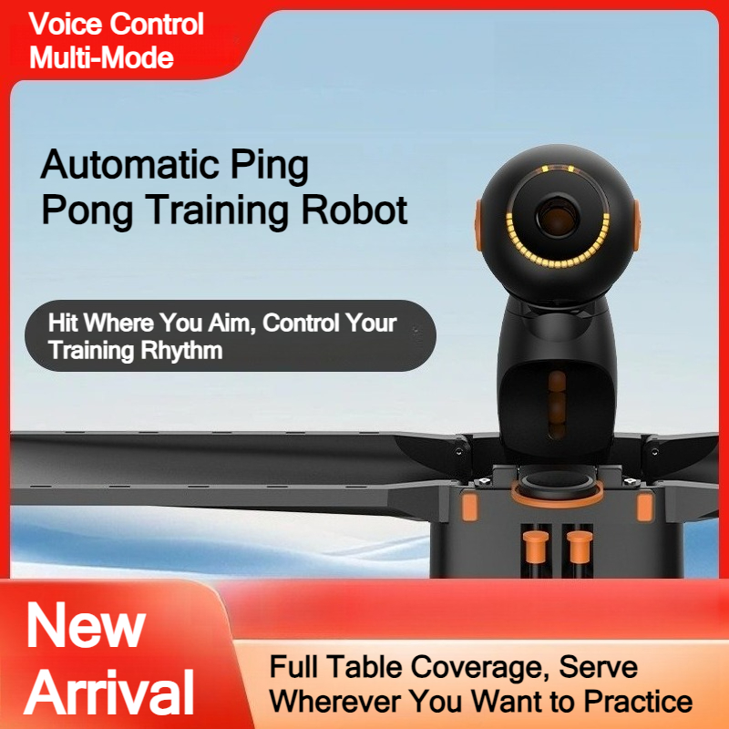 スマート卓球トレーニングロボット音声制御ボールリサイクルマル - Robot Ball Machine のレビューと価格