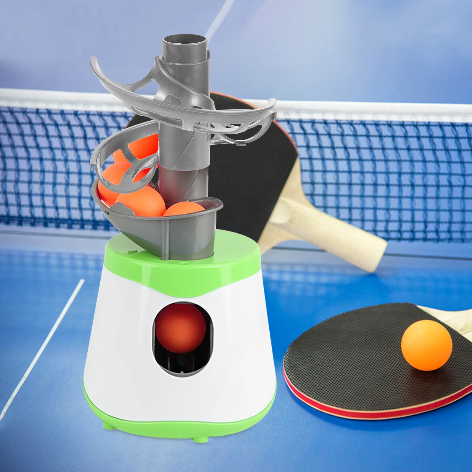 ピンポンマシン ボール溝付き卓球ランチャー レール式プラスチ - Robot Ball Machine のレビューと価格