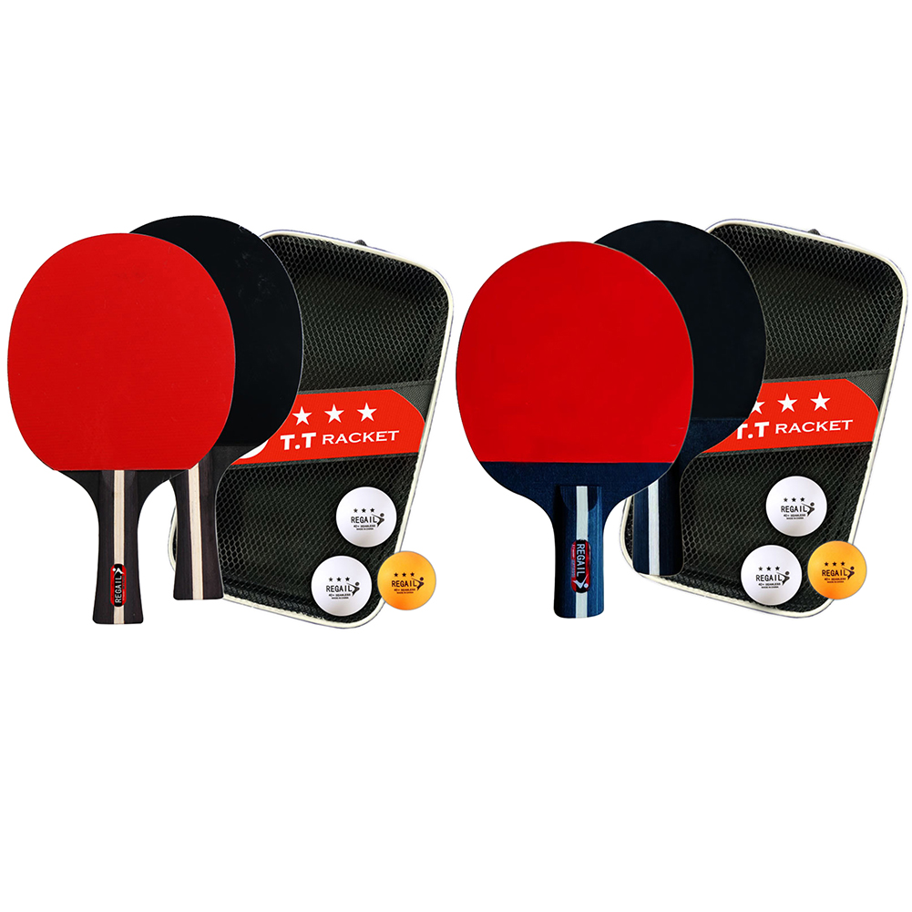 卓球ラケット,バッグ付き,ピンポンラケット,2ラケット,3ボ - Table Tennis Match のレビューと価格