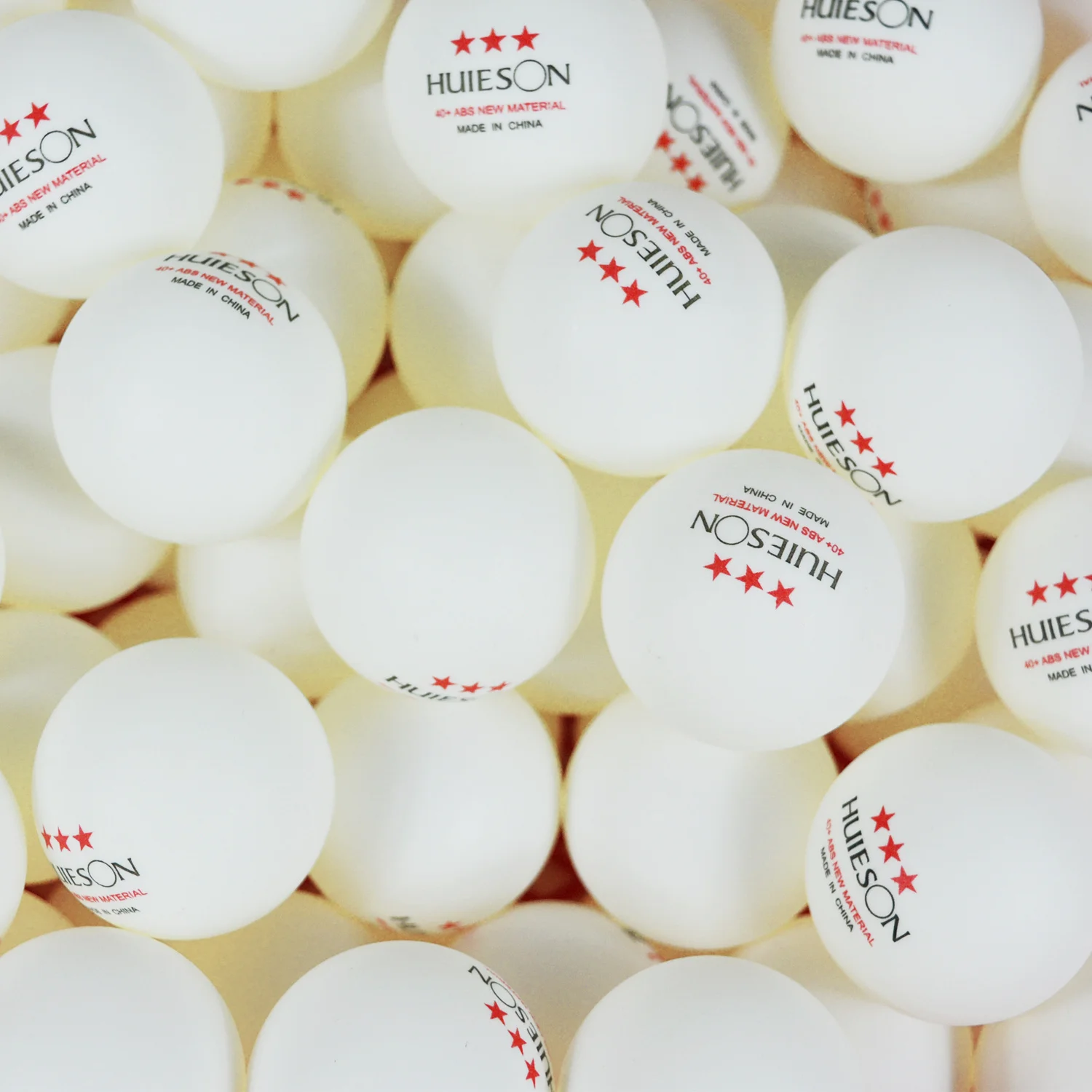 10個入り Huieson 新型ABSプラスチック製卓球ボー - Table Tennis Match のレビューと価格