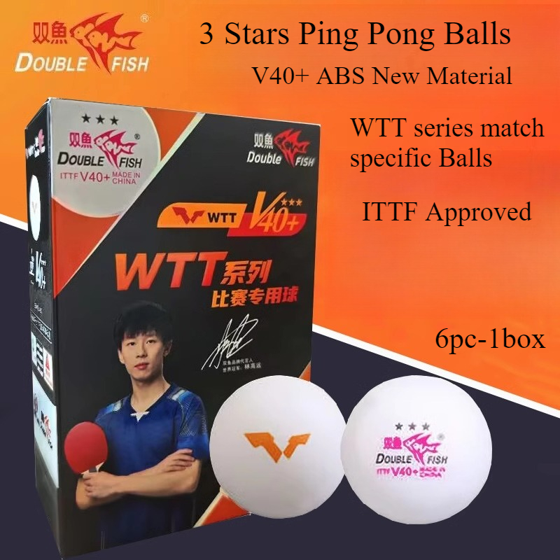 1/2/3BOX ダブルフィッシュ 3 スター ITTF 卓 - Table Tennis Match のレビューと価格