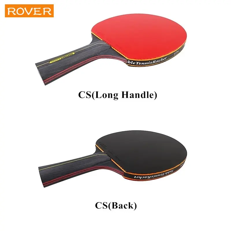 卓球ラケットセット,5つ星,6つ星,2ピース,プロのゴム製ピ - Table Tennis Match のレビューと価格