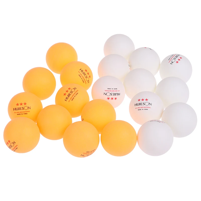 100個入り ハイソン公式 新品 ABS樹脂製卓球ボール 3 - Table Tennis Match のレビューと価格