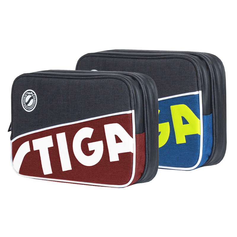 STIGA 卓球ラケットバッグ新しい二重層スクエアラウンドト - Table Tennis From のレビューと価格
