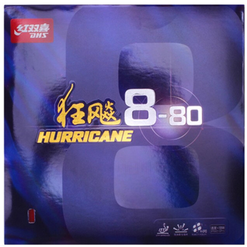 DHS オリジナル ハリケーン8-80 ハリケーン 8-80 - Table Tennis Forehand Rubber のレビューと価格