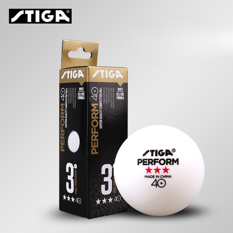 STIGA 3 スターズ卓球ボール 40+ ABS 新素材ピ - Table Tennis Match のレビューと価格