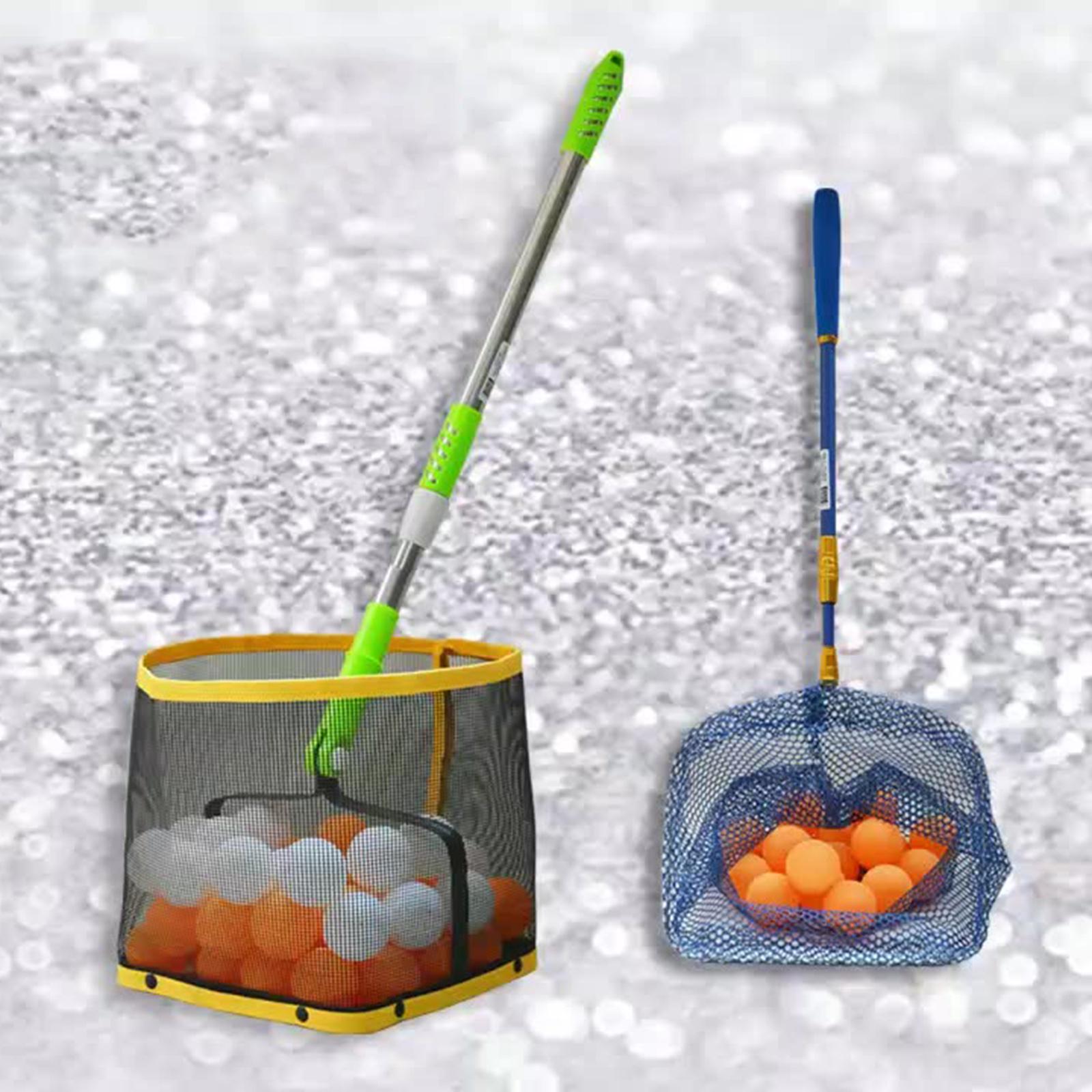 カーボンファイバー製卓球ボールピッカー伸縮式収納ネット調整可 - Table Tennis Ball のレビューと価格