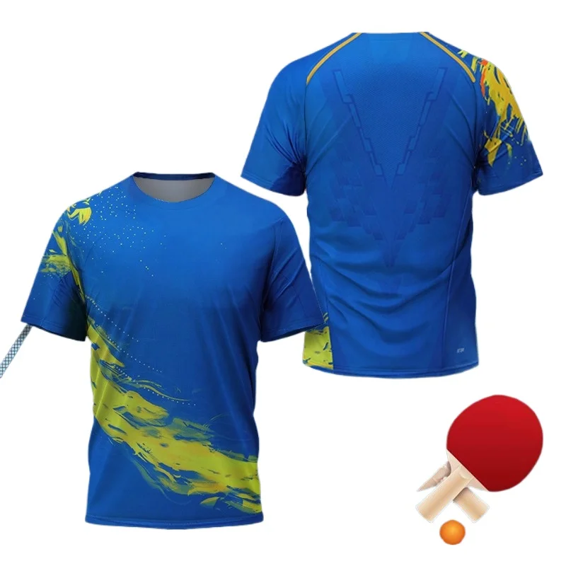 中国ドラゴン卓球グラフィック Tシャツ男性用衣類ファッション - Table Tennis Match のレビューと価格