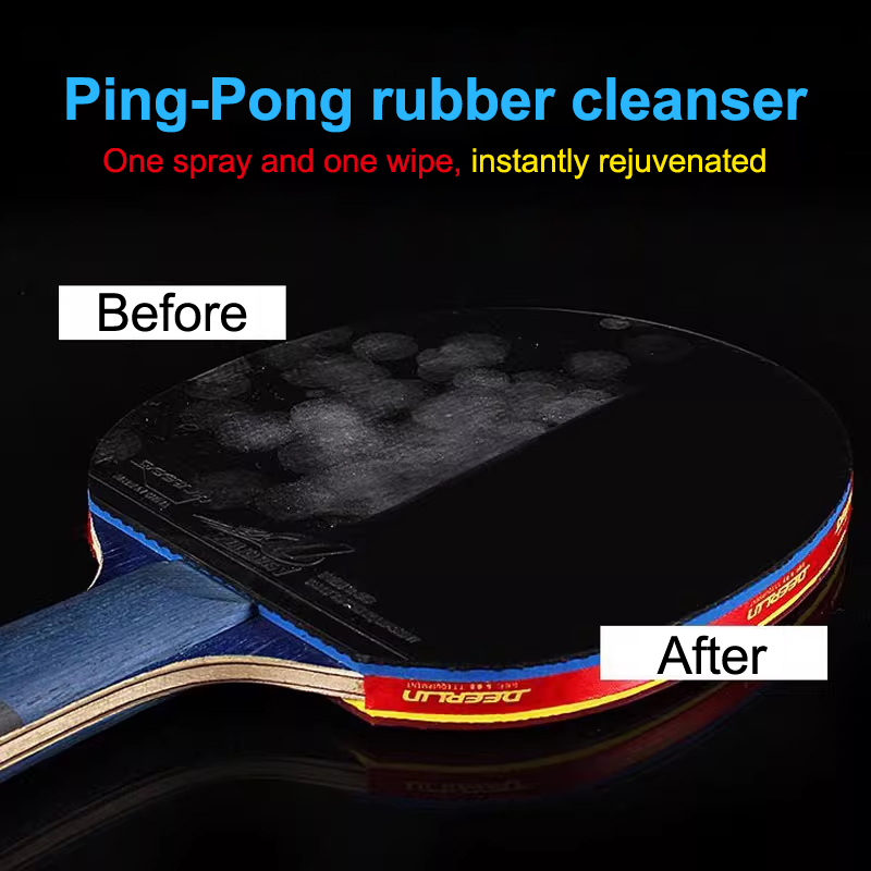 100 ミリリットルゴムクリーナースプレー特殊洗浄剤ラケット - Table Tennis Rubber Protective Film のレビューと価格