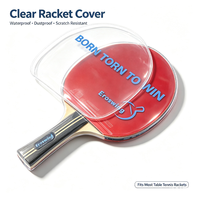 卓球ラケット保護フィルム防塵防水カバーラバープロテクターピン - Table Tennis Rubber Protective Film のレビューと価格